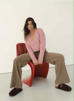 WICKELCARDIGAN BERA - ROSE