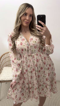 LAST ONE - BLUMENKLEID DENISE - ROSA