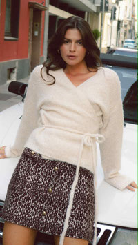 STRICKCARDIGAN BELLE - CREME