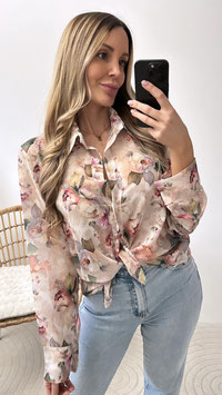 CHIFFONBLUSE MUSA - FLORAL