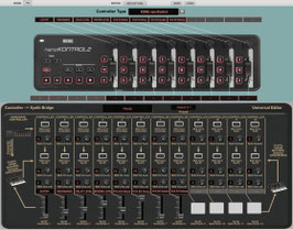 Universal Editor and Midi Bridge 2