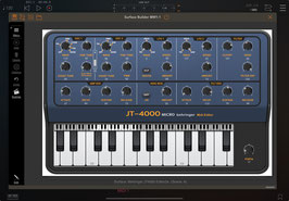 Behringer JT-4000 iOS Editor - Surface- for "Surface Builder" App