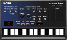 Korg Volca Nubass Editor