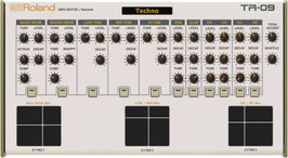 Roland TR-09 Editor