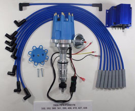 Kit d'allumage électronique HEI  Big Block - 58-76 BIG BLOCK FORD  HEI Distributor + Coil + Spark Plug Wires