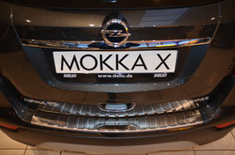 Edelstahl Ladekantenschutz für Opel Mokka X ab Bauj. 2016