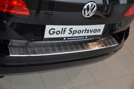 Edelstahl Ladekantenschutz für VW Golf 7 Sportsvan ab 05/2014