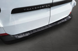 Edelstahl Ladekantenschutz graphit schwarz für VW T7 Transporter (New Transporter) auch Caravelle ab Bj. 02/2025