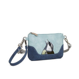 MELODY CROSS-BODY BAG LICHTBLAUW/NAVY KOOLMEES (MEL02) - HI-DI-HI