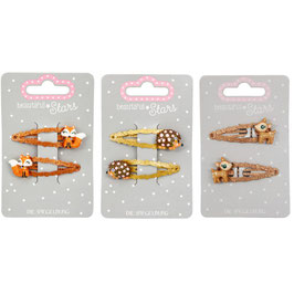 HAARCLIPS MET DIERTJES (3 VARIANTEN) - SPIEGELBURG