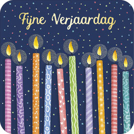 BAR510 FIJNE VERJAARDAG KAARSJES - ROSIE HILYER