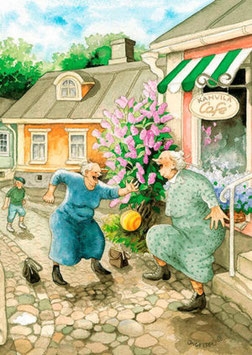 VOETBALLEN OP STRAAT (009) - INGE LOOK: AUNTIES