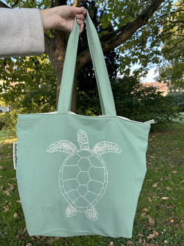 SHOPPER TRENDY TURTLE (I AM SO PURE) - NO MORE PLASTIC BAGS