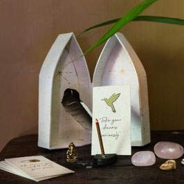 SERENITY POCKET ALTAR (NATUREL/CREME) - KOPERBERG