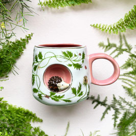 SECRET GARDEN HEDGEHOG CUP (MOK MET EGELTJE ) - HOUSE OF DISASTER