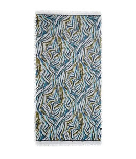 BAMBOO SJAAL DE KANTON KOONING (86 LICHTGRIJS ) - INN BAMBOO