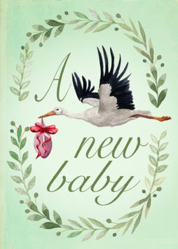 RS023 NEW BABY OOIEVAAR MET BUIDELTJE IN BEK - MADAME TREACLE