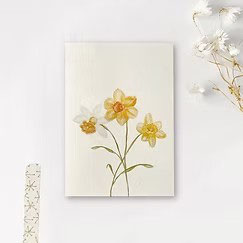 ENKELE KAART NARCIS - ART BY MEER