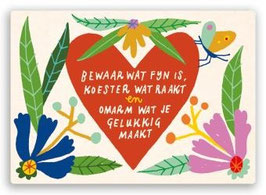 CP07 - BEWAAR WAT FIJN IS, KOESTER WAT RAAKT - CLAIRE VAN HEUKELOM
