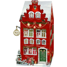 * PRE-ORDER * POP-UP ADVENTSKALENDER HAPPY CHRISTMAS HOME MET LEDVERLICHTING (95838) - COPPENRATH