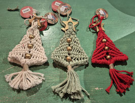 KERSTHANGER MACRAME KERSTBOOM - SPIEGELBURG