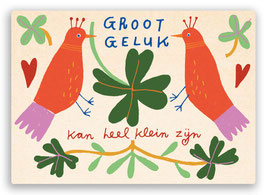 C138 GROOT GELUK KAN HEEL KLEIN ZIJN - CLAIRE VAN HEUKELOM