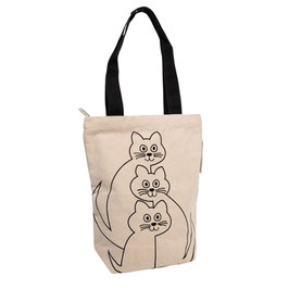 TOTE BAG CUTE CATS (I AM SO WASTED) - NO MORE PLASTIC