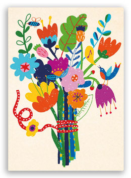 C67 BOSJE BLOEMEN - CLAIRE VAN HEUKELOM