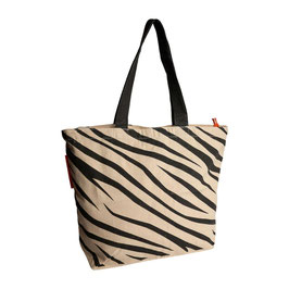 SHOPPER ZEBRA - NO MORE PLASTIC BAGS