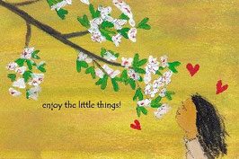 KAART ENJOY THE LITTLE THINGS - HAPPY H-ART