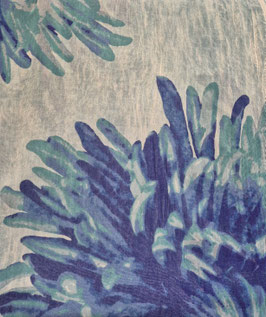 BAMBOO SJAAL VAN GOGH (19 HEMELBLAUW) - INN BAMBOO
