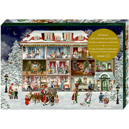 * PRE-ORDER * PUZZELADVENTSKALENDER KERSTHUIS - COPPENRATH