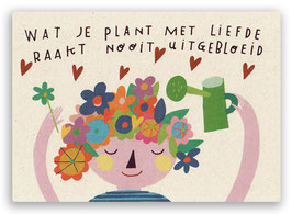C98 WAT JE PLANT MET LIEFDE - CLAIRE VAN HEUKELOM