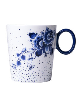 THEEMOK BLAUWE STIP - BLOEMENTOOI (M368) - HEINEN DELFTSBLAUW