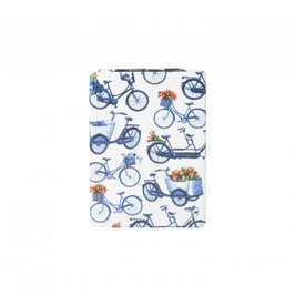 SPIEGELTJE MET FIETSEN - HEINEN DELFTS BLAUW (P683)