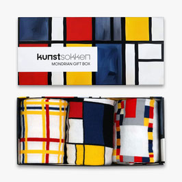 MONDRIAAN GIFT BOX (3 PAAR) – KUNSTSOKKEN