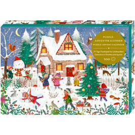 * PRE-ORDER * PUZZELADVENTSKALENDER VOOR KINDEREN VROLIJKE WINTERTIJD - COPPENRATH