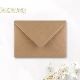 LOSSE KRAFT ENVELOPPE A6 FORMAAT