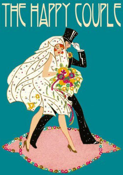 RS101 THE HAPPY COUPLE GLITTER- MADAME TREACLE