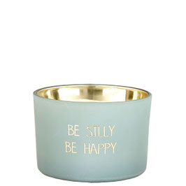 SOJAWASKAARS IN GLAS (BE SILLY BE HAPPY)  - MY FLAME LIFESTYLE