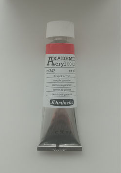 Acrylfarbe Krappkarmin Schmincke Akademie 1 Stück je 60ml Tube