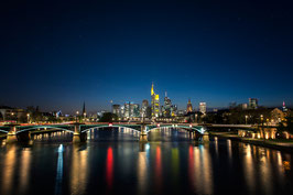 Skyline Frankfurt bei Nacht