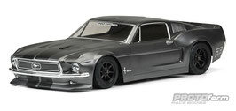 PROTOFORM 1968 FORD MUSTANG CLEAR BODY VTA CLASS
