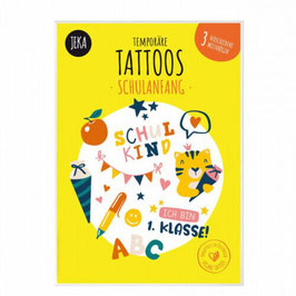 Plak Tattoos - Naar School