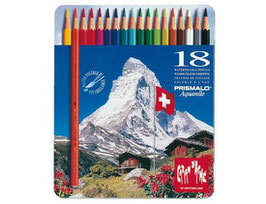 Caran d'Ache Prismalo Aquarelpotloden - 18 stuks