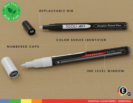 Tooli-Art Acrylmarkers - losse pen XF 0.7mm