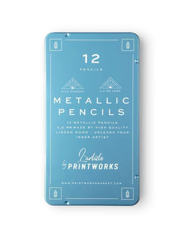 Printworks L'artiste - 12 Metallic Pencils