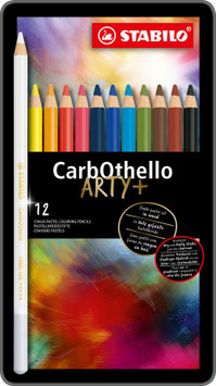 Stabilo CarbOthello Arty Pastelkrijt potlood - 12 stuks