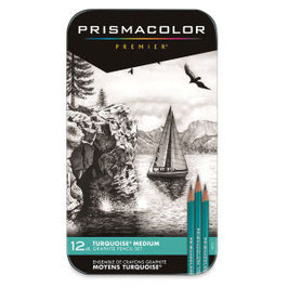 Prismacolor Turquoise Pencil Set - Sketch Set Graphite - 12 delig