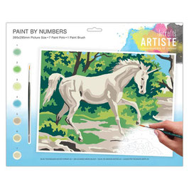 Docrafts Painting by Numbers - Mystical Unicorn